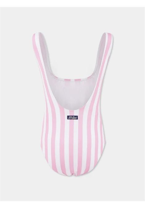 Costume intero con stampa SAINT BARTH | CARA001 CARA03758H SB BEACH STRIPES V21